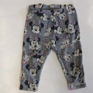 Disney Minnie Mouse Leggings by Baby Gap size 12-18 months